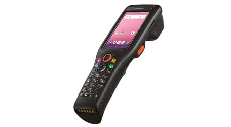 Casio IT-3100M56E Handscanner Data Terminal mit Thermo Drucker IP54 Bluetooth B 